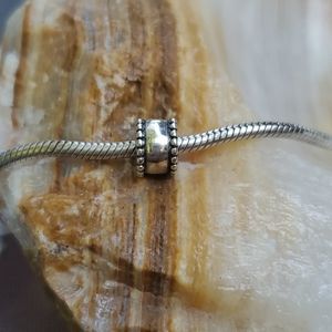 Pandora beaded round clip